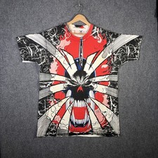 Vintage Marvel Shirt Mens XL 90s AOP 1993 Spirit Of Vengeance Comics RARE Grail picture