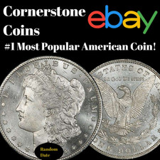 (Random Date) Morgan Silver Dollar Brillant Uncirculated BU BEST PRICE ON EBAY picture