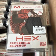 McDavid HEX Protective Shooter Arm Sleeve Black Single OSFM Youth picture