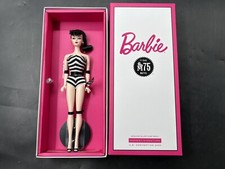 2020 US Barbie Convention Doll #1 Repro Silkstone 75th Anniversary New NRFB picture