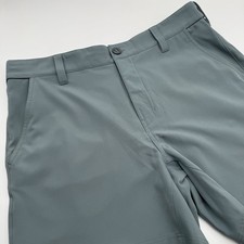 Huk Performance Fishing Shorts Men's Large Blue Teal Stretch Quick Dry Hybrid picture