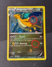 Dragonite 83/116 Cosmos Holo DOUBLE SWIRL + HOLO BLEED Blister Exclusive picture