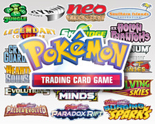LARGE Pokemon TCG Holographic Sticker Labels - Matte Vinyl Decals for Binder Set picture