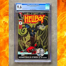 🔥 Hellboy: Seed of Destruction #3 CGC 9.6 NM+ (DH 1994) Classic Mike Mignola 🔥 picture
