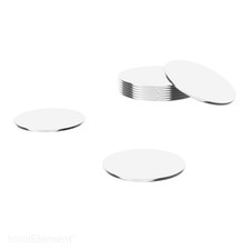 1.25 Inch Steel Disc, Blank Metal Strike Plates (150 Pack) picture