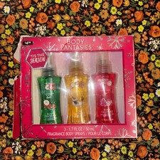 Body Fantasies Discontinued Tis The Season Holiday Body Spray Set picture