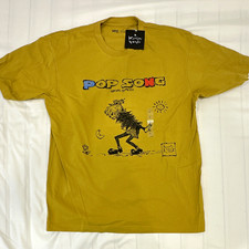 Uniqlo UT Kenshi Yonezu POP SONG Graphic Print Yellow T-Shirt Men’s L picture