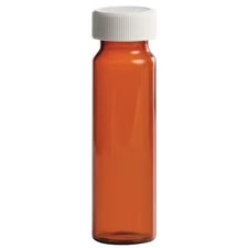 Qorpak 239548 Vial, 95 Mm H, Amber, Pk72 picture
