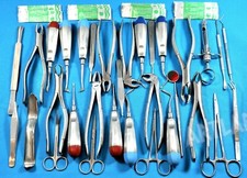 NEW GERMAN 72 PC ORAL SURGERY DENTAL EXTRACTING ELEVATORS FORCEPS INSTRUMENT KIT picture