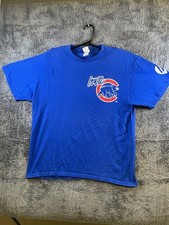VTG Fruit Of The Loom HP Sponsor T Shirt Men's Size XL Blue Graphic Chicago MLB picture