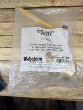 1 - Webstone Pro-Connect 2-1/2” Press Brass Ball Valve 81708W New Open Bag picture