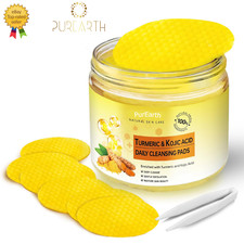 55 PCS  Kojic Acid and Turmeric Cleansing Pads for Face, Turmeric Cleansing Pads picture