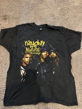 Vintage 1993 Naughty By Nature 19 Naughty III Rap Tee T Shirt Sun Island 90s XL picture