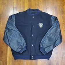 Gear For Sports Jacket Mens XL Blue Leather Joker Varsity Legion Of Collectors picture