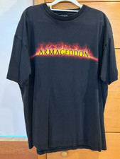 Vintage 1998 Armageddon Movie Promo T-Shirt – Original Touchstone Pictures – XL picture