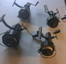 4 Lot Set of Garcia Mitchell Spinner Fishing Reels Made In France picture