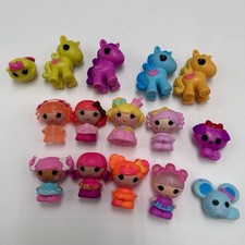 Lalaloopsy Tinies Mini Dolls & Pets Lot of 15 Figures 8 Dolls And 7 Pets picture