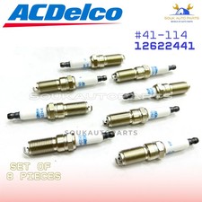 OEM Spark Plugs Iridium 8x41-114 12622441 For 2014-2018 Cadillac Chevrolet GMC picture