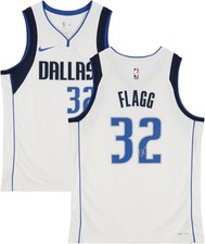 Cooper Flagg Dallas Mavericks Autographed Nike White Association Swingman Jersey picture