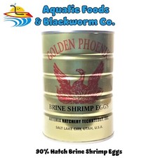 12 x 1-lb  Premium Grade 90% Hatch Great Salt Lake Brine Shrimp Eggs, Artemia picture
