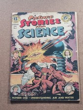 Picture Stories From Science #1 EC Golden Age Comic 1940s Atomic Cover Rare picture