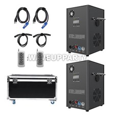 PAIDUN 2PCS 850W Cold Spark Machine Flight Case DMX DJ Disco Wedding 3.2-19.6FT picture
