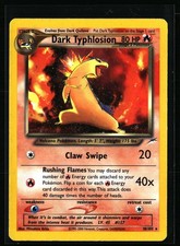 Dark Typhlosion Neo Destiny #010/105 Holo Rare, Holo PHOTOS AVAILABLE DM picture