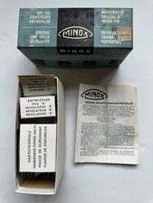 Vintage Minox Special Fine Grain Developer - All Packets Sealed New picture