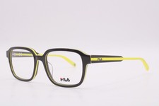NEW FILA VFI303 COL. 06MY GREY YELLOW AUTHENTIC EYEGLASSES 51-17 picture