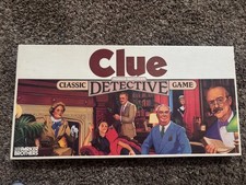 Vintage Parker Brothers CLUE Board Game 1986 - Complete picture