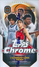 2023-24 Topps Chrome Overtime Elite Basketball Factory Sealed Hobby Box picture