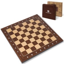 Woodronic Wooden Chess Board 21 Inch - Professional Tournament Only, Premium picture