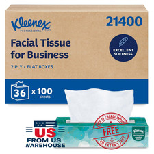 Kleenex 21400 Professional Facial Tissue 2-Ply 36 Boxes Bulk White picture