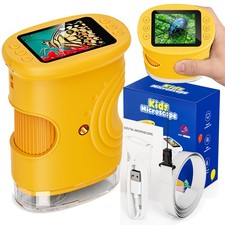 4K 1000X Digital Microscope for Kids, Handheld Mini Microscope 2.0