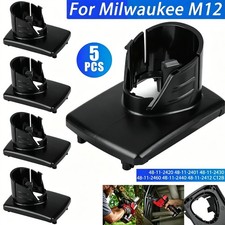 5 Pcs For Milwaukee M12 Battery Case Top Cover Replacement Shell Plastic Parts picture