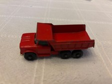 Vintage 1960s Matchbox LESNEY Series No. 48 Red Dodge Dumper Truck F37 picture