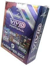 2025 Leaf Vivid Football Factory Sealed Hobby Box 7 Autographs Per Box picture