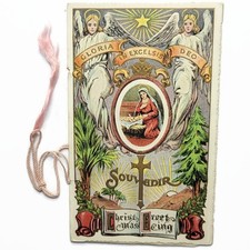 Antique 1909 Sunday School Christmas Souvenir Book Booklet First Lutheran Church picture