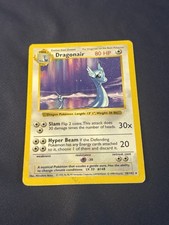 SHADOWLESS Dragonair 018/102 Base Set (Shadowless) pokemon card heavy play  picture