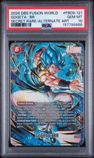 2026 DBS Fusion World Secret Rare Alternate Art Gogeta BR FB09-121 PSA 10 GEM MT picture
