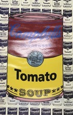 Campbell’s Tomato Soup by Steve Kaufman 40x27 SAK picture