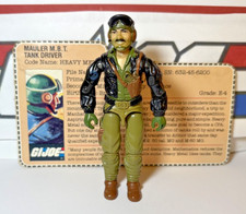 GI Joe Heavy Metal v1 1985 *WITH FILE CARD, Excellent* NO CRACKS Mauler Vintage picture