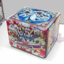 Blue-Eyes Toon Dragon Toon World Magnetic Leather Card Deck Box Storage box picture