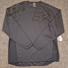 NEW Fox Racing 180 Sabbath Jersey Mens 2XL XXL Gray Long Sleeve Jersey MTB Moto picture