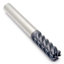 GWS Tool Group 1007648-A01 Carbide Radius End Mill 1/2