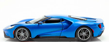 Ford GT40 Race Car Classic Custom Built  Concept 24 Model 12 Carousel Blue 1:18 picture