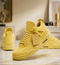 J Balvin x Jordan 4 “Lemonade” 2026 Men's Size US 7-12 NEW picture