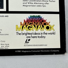 LEONARD NIMOY DEMONSTRATES THE MAGNAVISION VIDEODISC PLAYER -  LD With LETTER picture