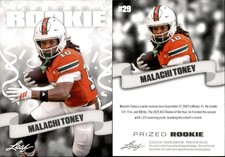 2026 Malachi Toney Leaf Prized Rookie Football #29 RC picture