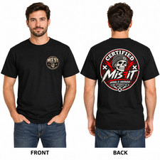 Certified Misfit Normal Is Overrated Retro Outsider T-Shirt 2 Sided picture
